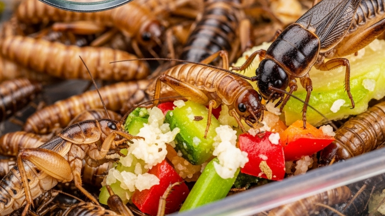 Why Gut-Loading Live Feeder Insects Matters for Your Pet’s Health