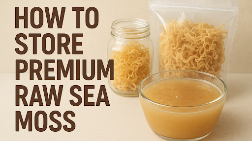 How to Store Premium Raw Sea Moss How to Store Premium Raw Sea Moss
