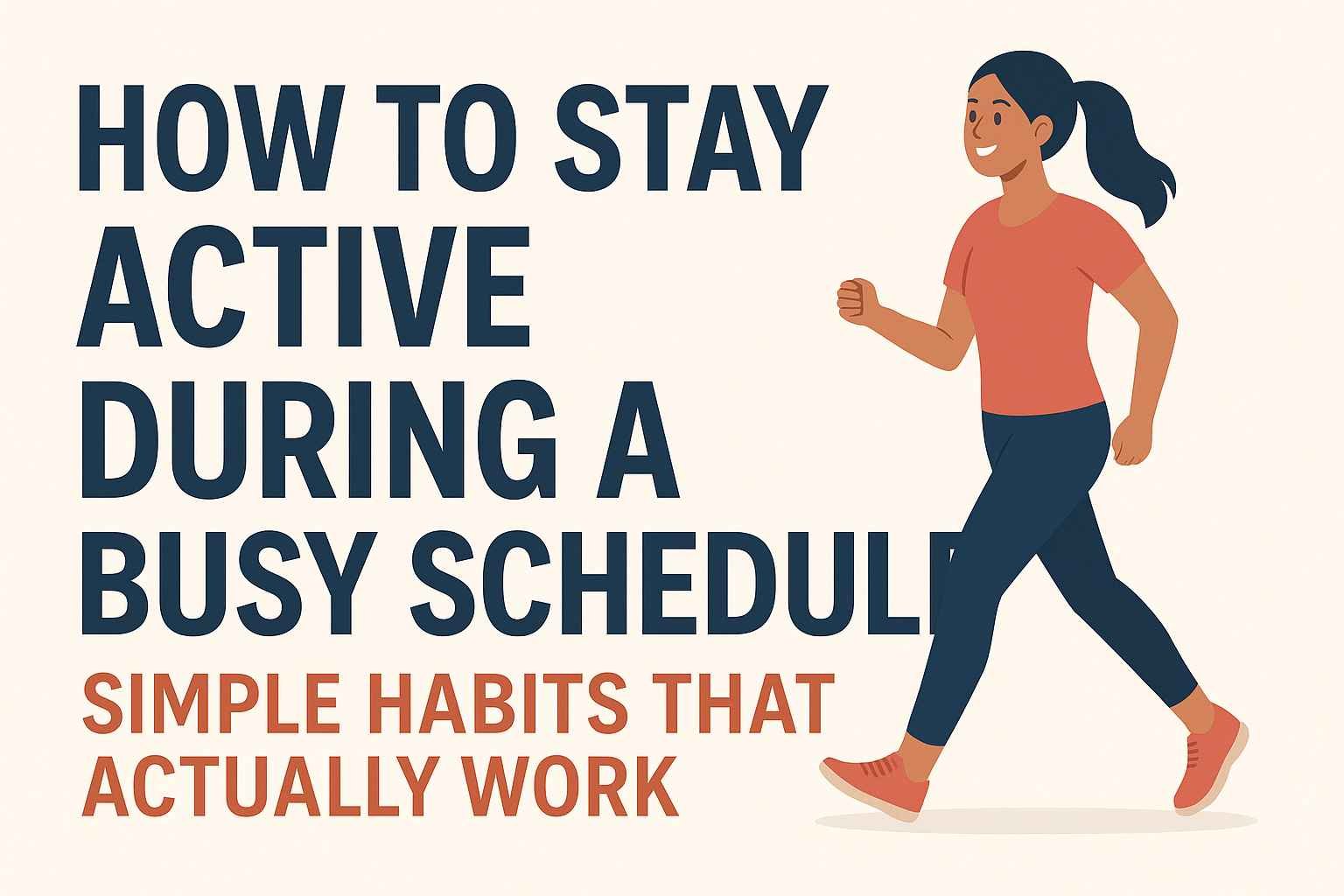 How to Stay Active During a Busy Schedule: Simple Habits That Actually Work How to Stay Active During a Busy Schedule: Simple Habits That Actually Work