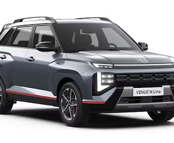 Hyundai VENUE N Line Sporty Attributes and Dynamic Driving Characteristics